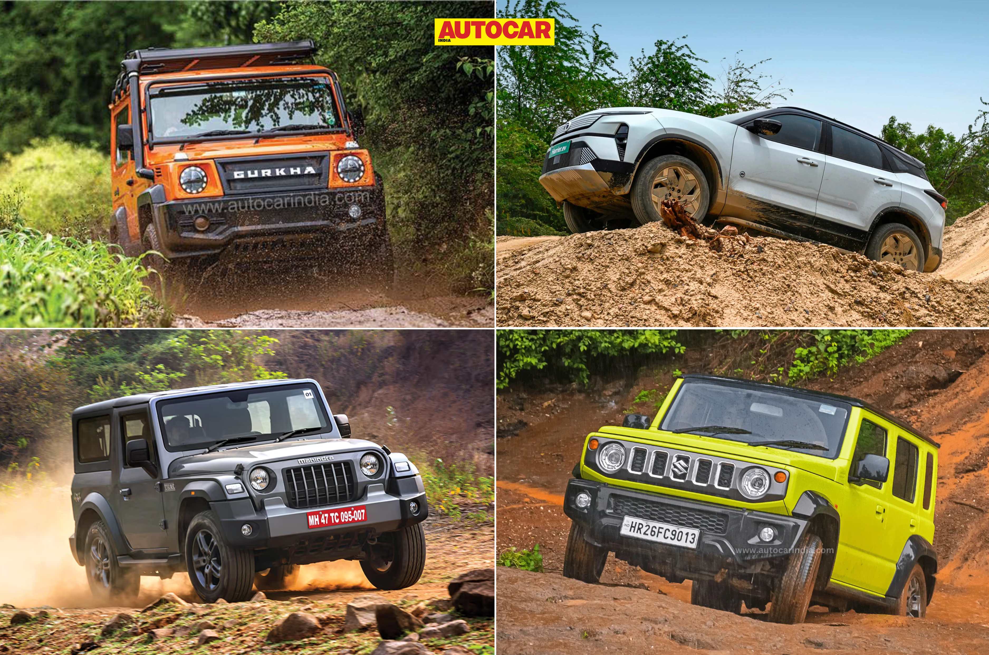 4WD SUVs under Rs 30 lakh in India